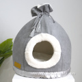 Cat Bed House with Ball Toys Pet Bed